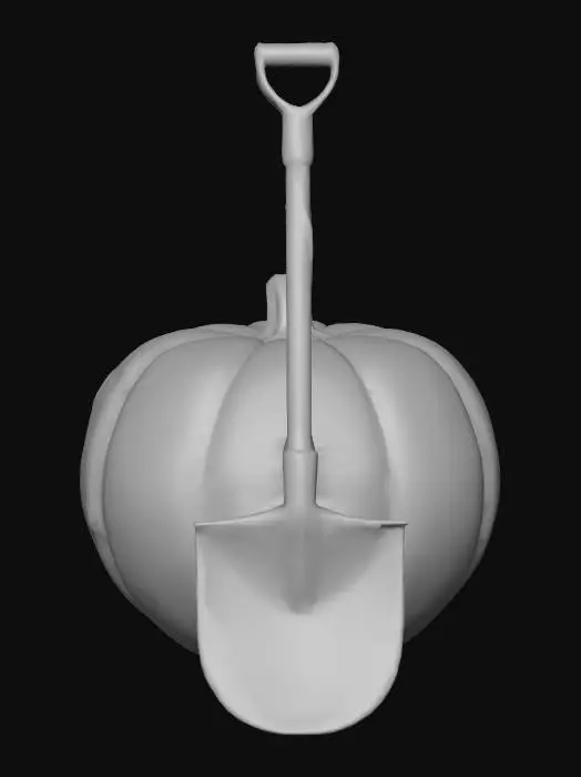 3D model for Harvesting Time, #Halloween2025#