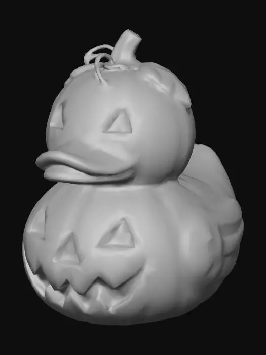 3D model for Pumpkin Quack, #Halloween2025#