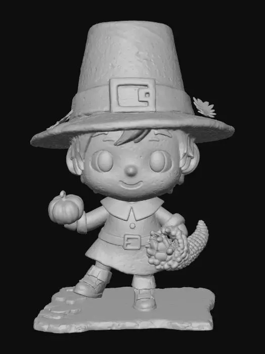 3D model for Autumn Harvest Fun, #Thanksgiving#