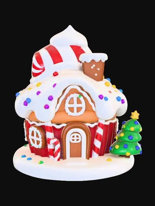3D model for Candy Chalet, #Christmas2025#