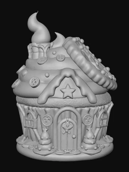 3D model for Gingerbread Delight, #Christmas2025#