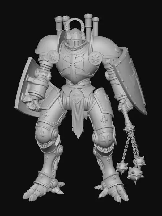3D model for Stormforged Crusader