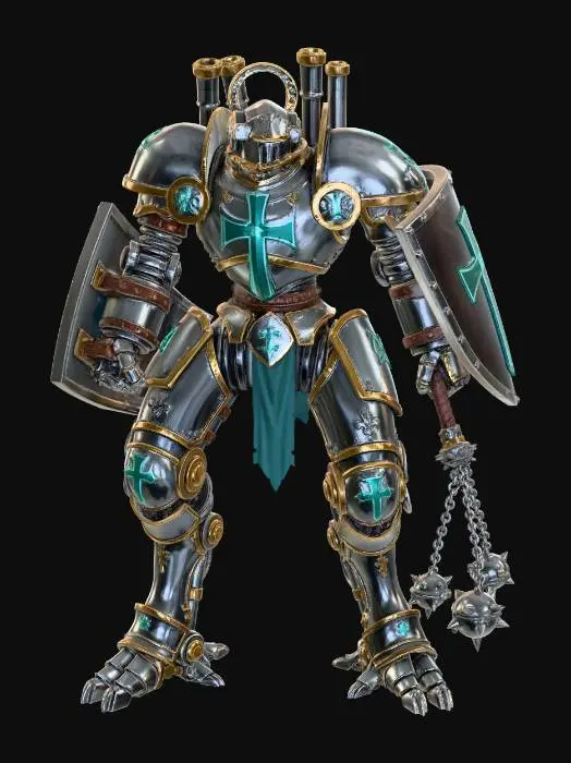 3D model for Stormforged Crusader