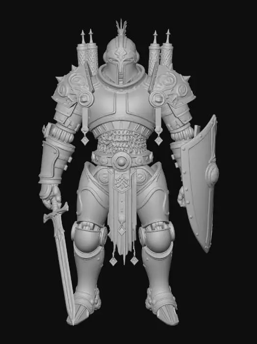 3D model for Luminous Runeblade Sentinel