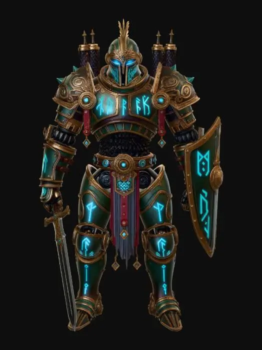 3D model for Luminous Runeblade Sentinel
