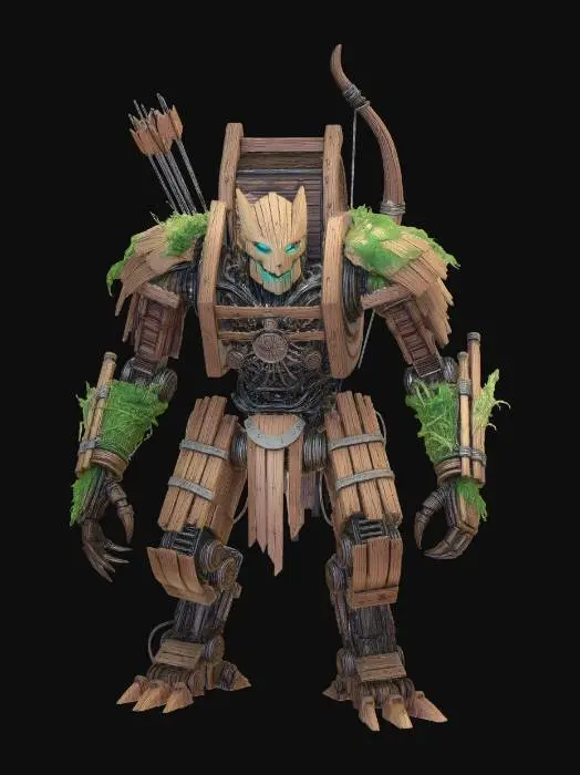 3D model for Timber Sentinel