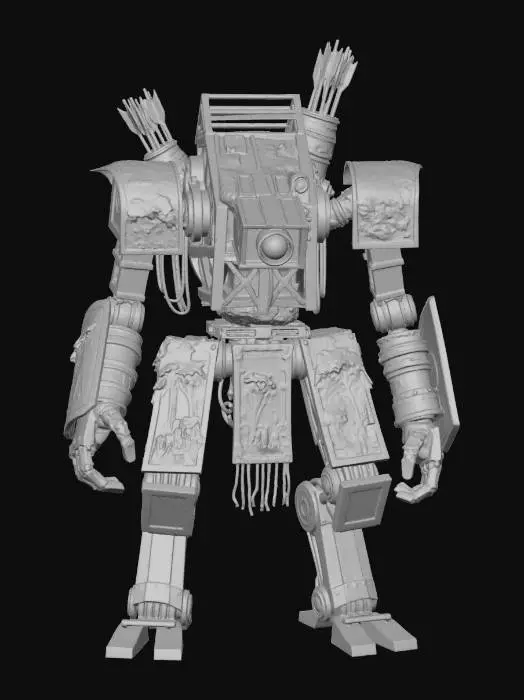 3D model for Verdant Sentinel