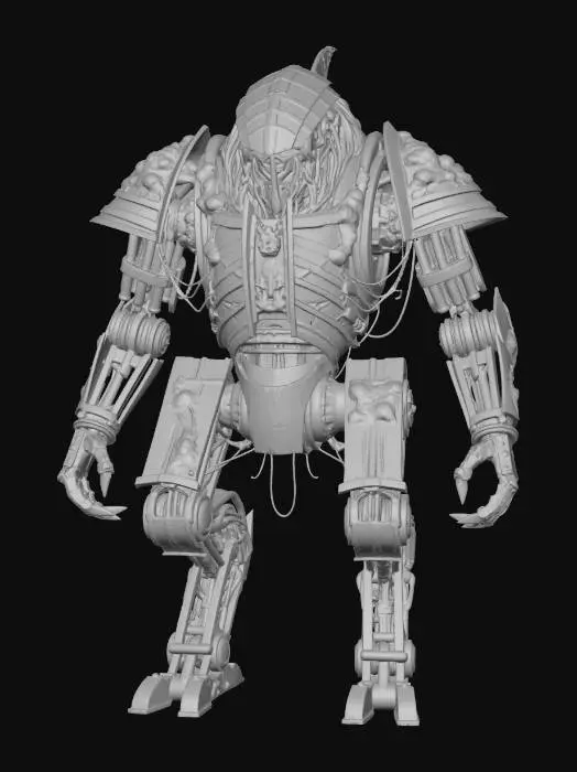 3D model for Forestbound Automaton