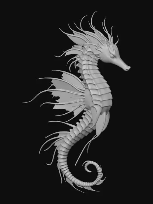 3D model for Sunken Sea Dragon
