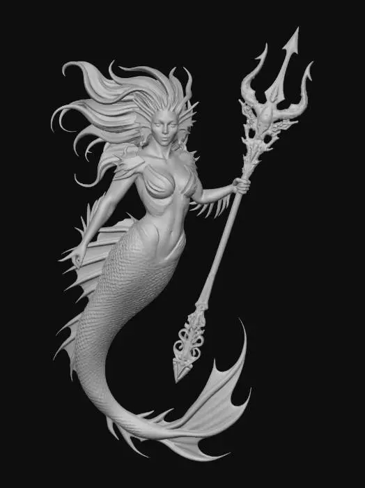 3D model for Empress of the Coral Depths