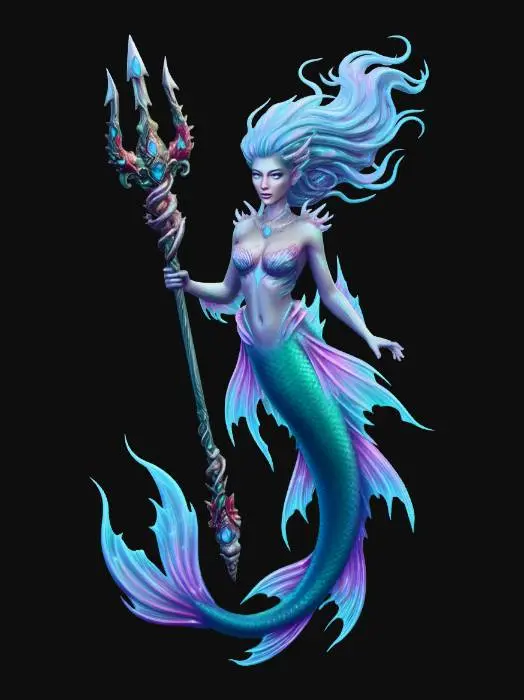 3D model for The Coral Queen