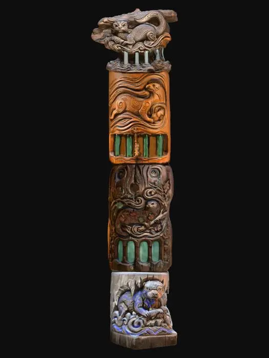 3D model for Otterwave Totem