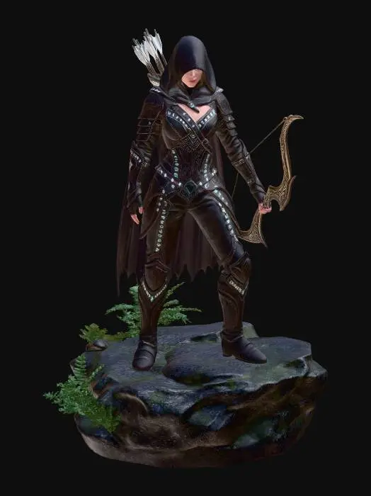 3D model for Moonlit Forest Runic Archer