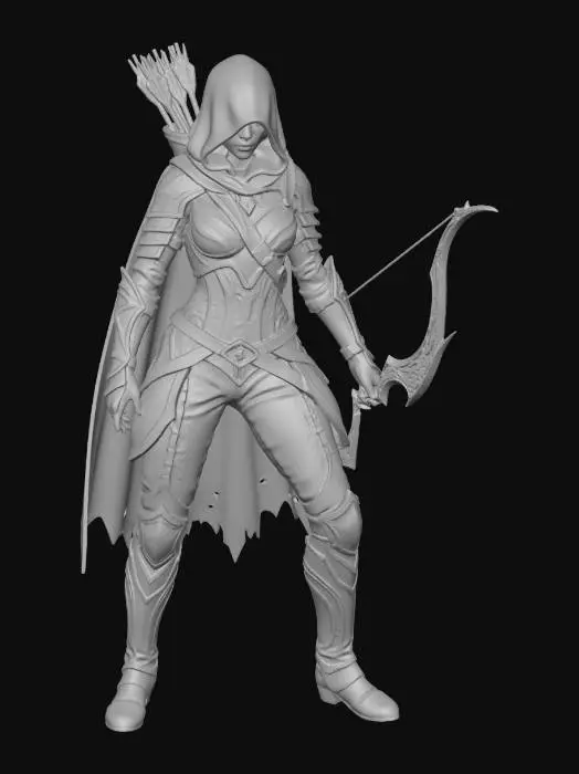 3D model for Moonlit Forest Runic Archer