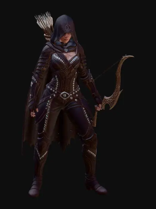 3D model for Moonlit Forest Runic Archer