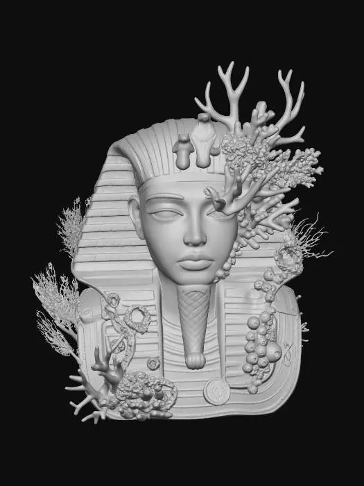 3D model for Coral Pharaoh