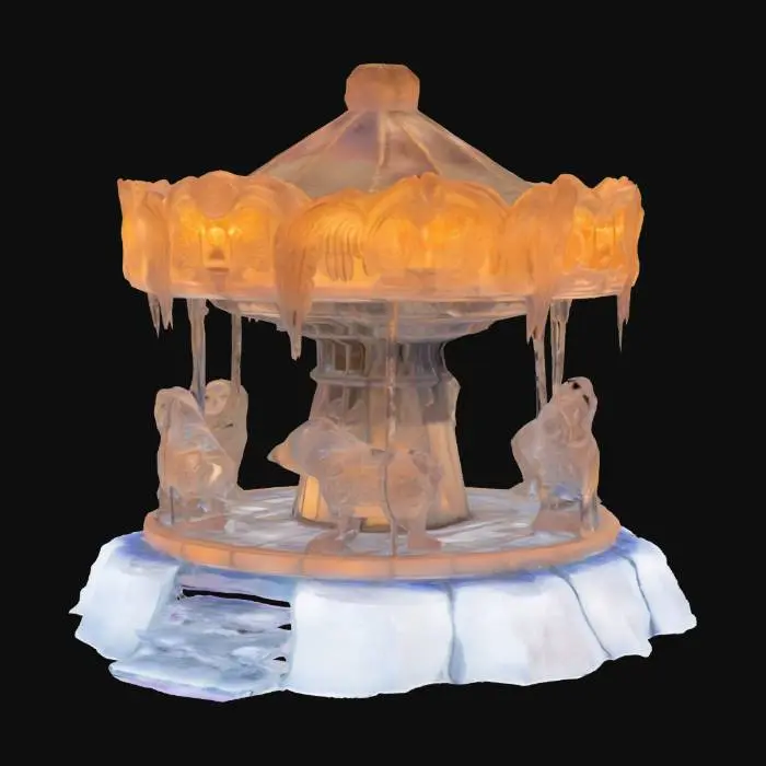 3D model for [Alaska] Frozen Carousel, #AroundTheWorld#