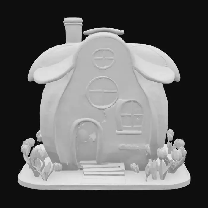 3D model for [Amsterdam] a tulip bulb house, #AroundTheWorld#