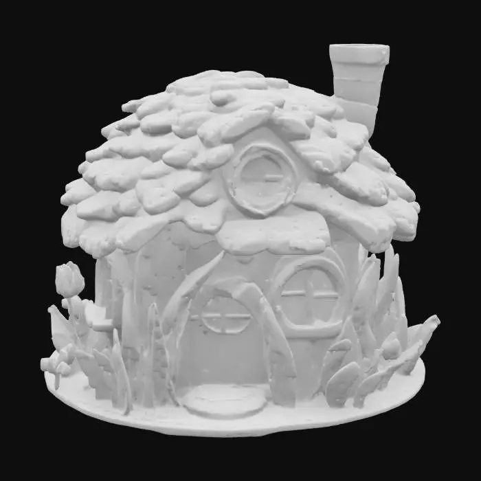 3D model for [Amsterdam] a tulip bulb house, #AroundTheWorld#