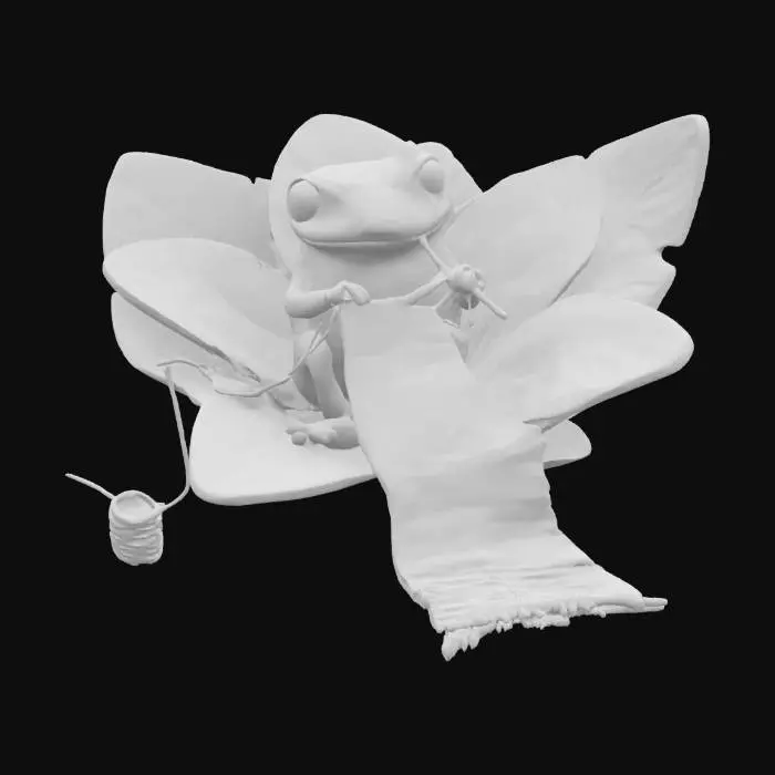 3D model for [Columbia] Weaving Frog Fiesta, #AroundTheWorld#