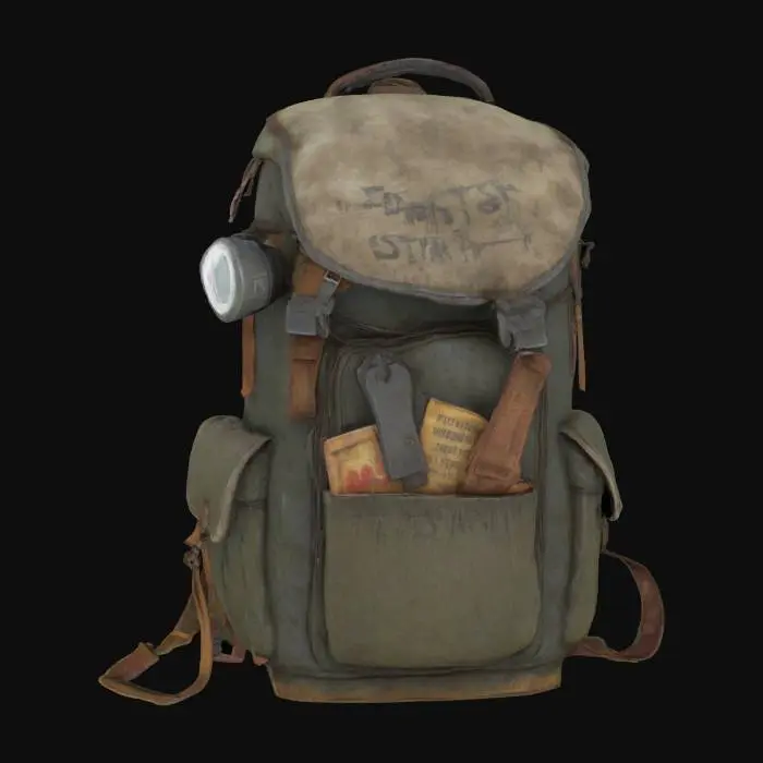 3D model for Game Assets, The Last of Us, Highly Detailed, Ultra Realistic