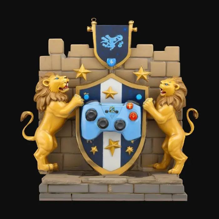 3D model for Game Kingdom Crest, #emblem#