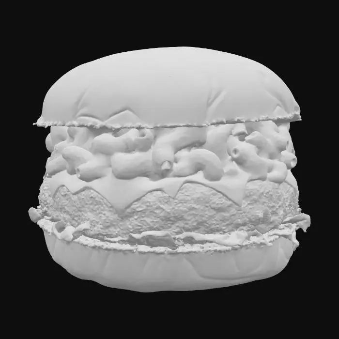 3D model for Mac Attack Burger, #food#