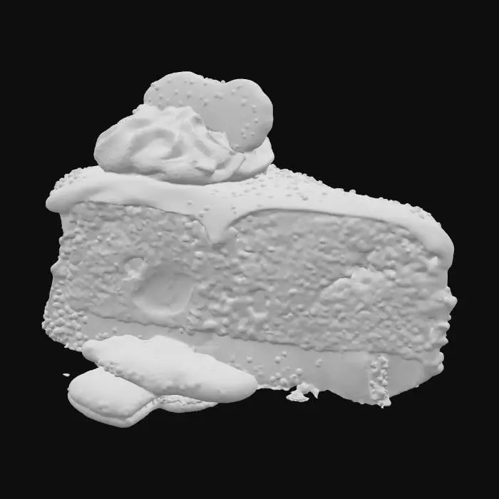 3D model for Circus Animal Cheesecake, #food#