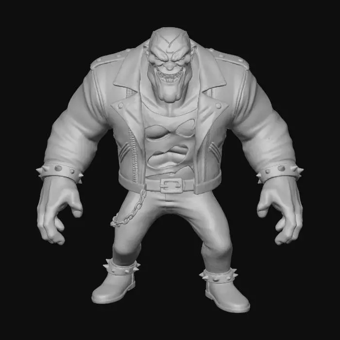 3D model for Gothic Bruiser, #villain#
