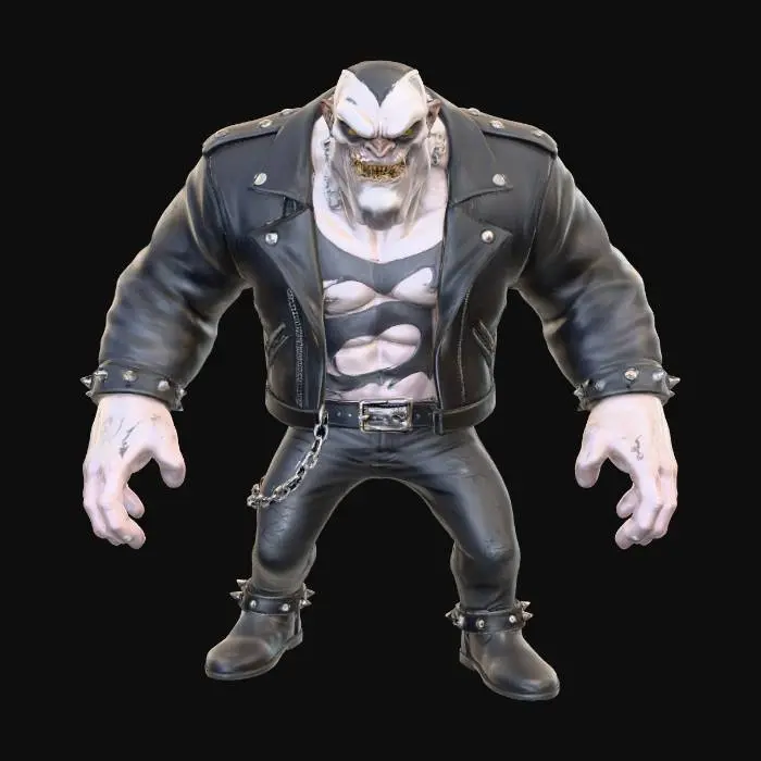 3D model for Gothic Bruiser, #villain#