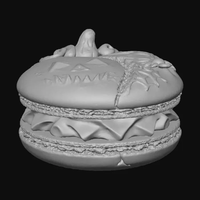 3D model for Halloween Macaron Delight, #Halloween2025#