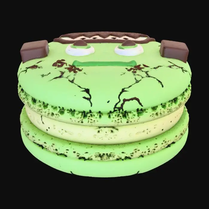 3D model for Monster Macaron, #Halloween2025#