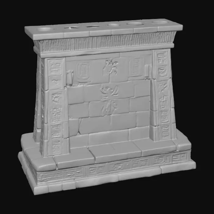 3D model for Ancient Scarab Tablet, #Halloween2025#