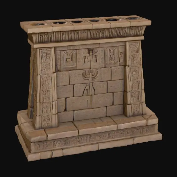 3D model for Ancient Scarab Tablet, #Halloween2025#