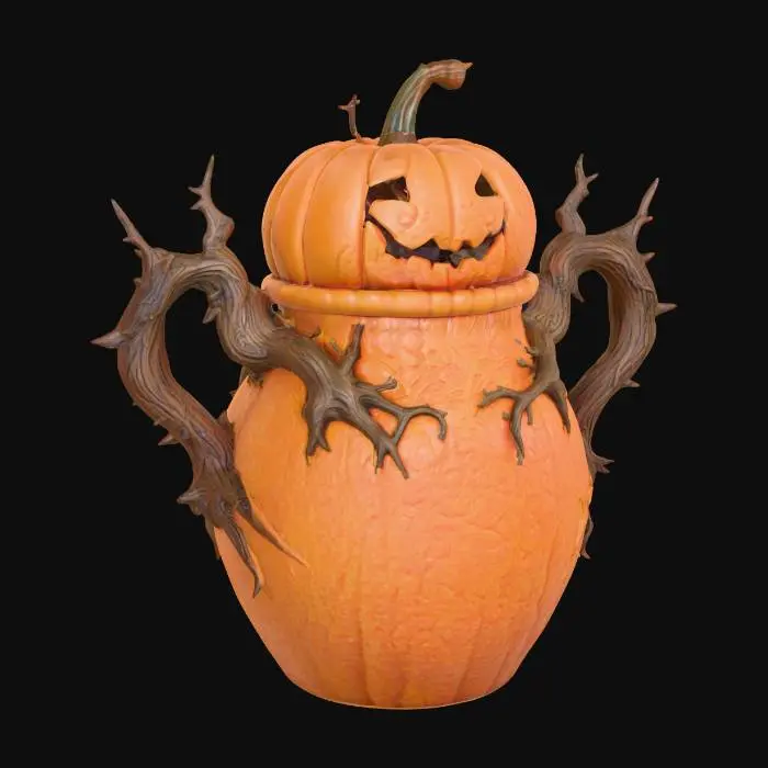 3D model for Pumpkin Urn, #Halloween2025#
