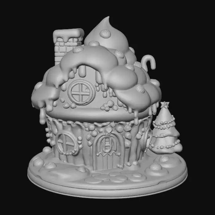 3D model for Candy Cottage, #Christmas2025#