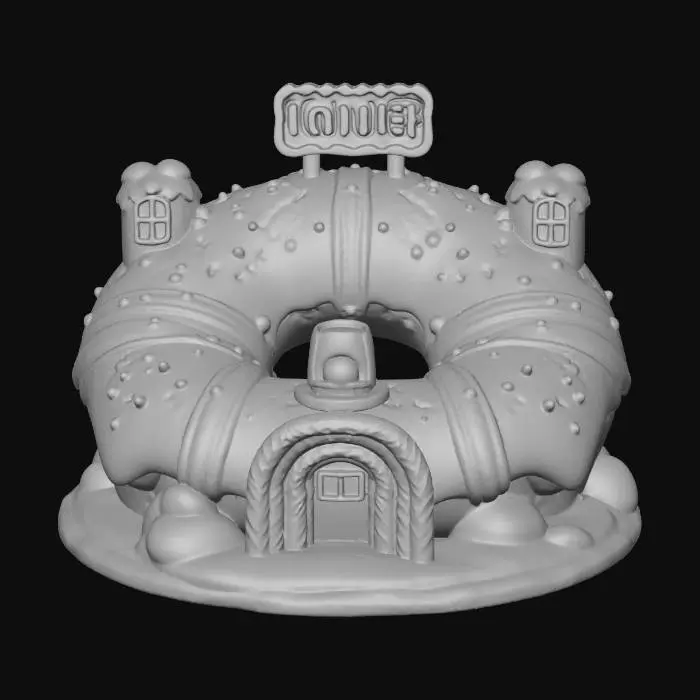 3D model for Donut Police Station, #Christmas2025#