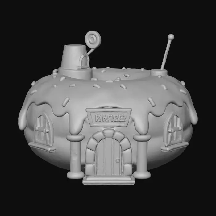 3D model for Candy Police Station, #Christmas2025#