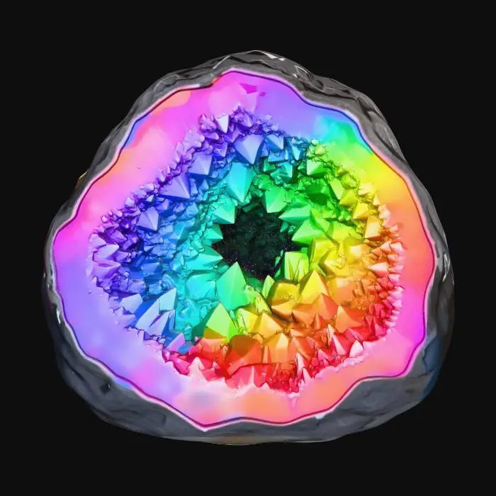 3D model for Prismatic Geode