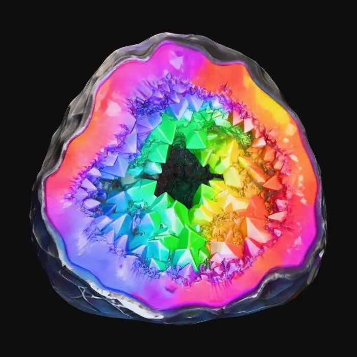 3D model for Prismatic Geode