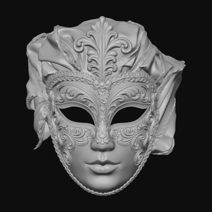 3D model for Regal Venetian Masquerade