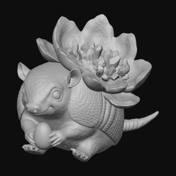 3D model for Geode Bloom Armadillo
