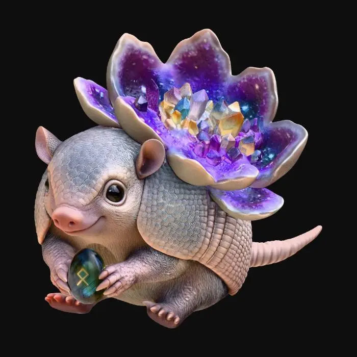3D model for Geode Bloom Armadillo
