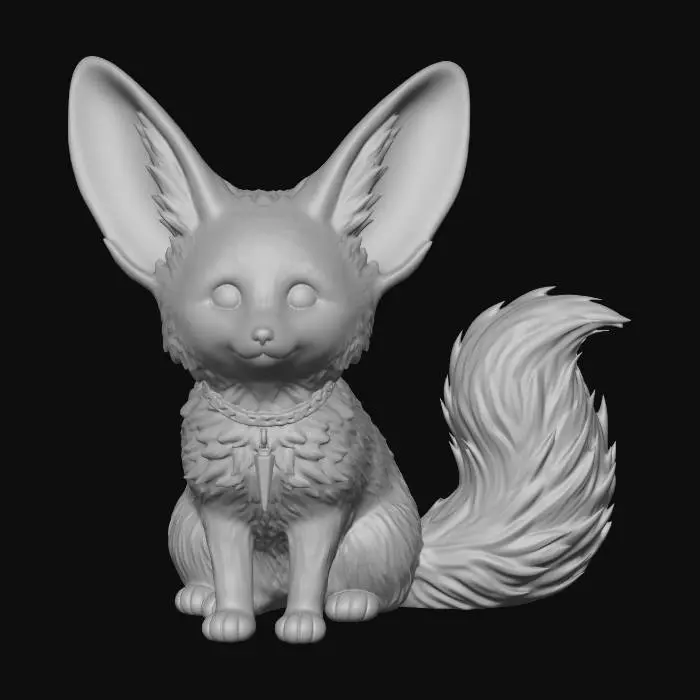 3D model for Aurora Fox