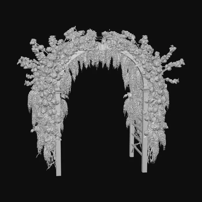 3D model for Pastel Bloom Archway, #EasterEgg2026#