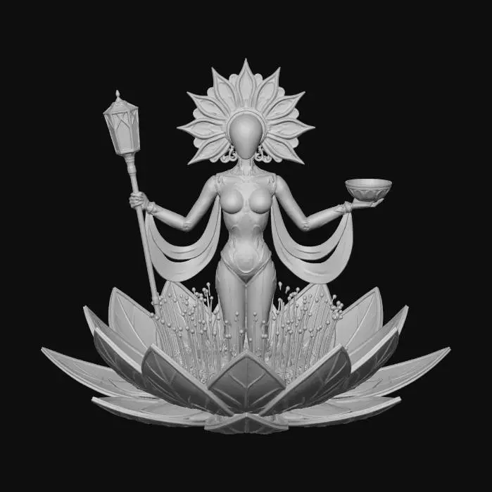 3D model for Celestial Lotus Empress