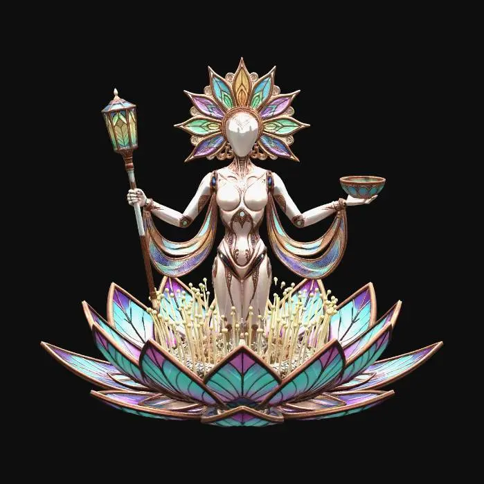 3D model for Celestial Lotus Empress