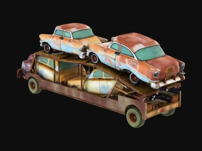 3D model for Rusting Relics