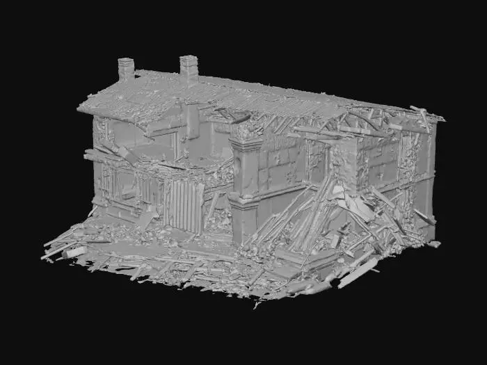 3D model for Destruction Aftermath
