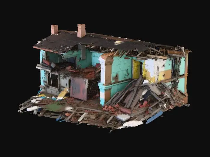 3D model for Destruction Aftermath